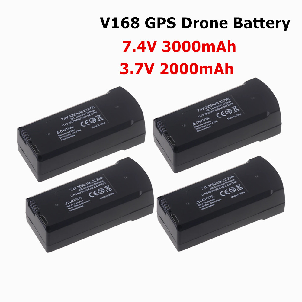 Eachine Drone E58 - Batteria da 7.4V 3000mAh per V198