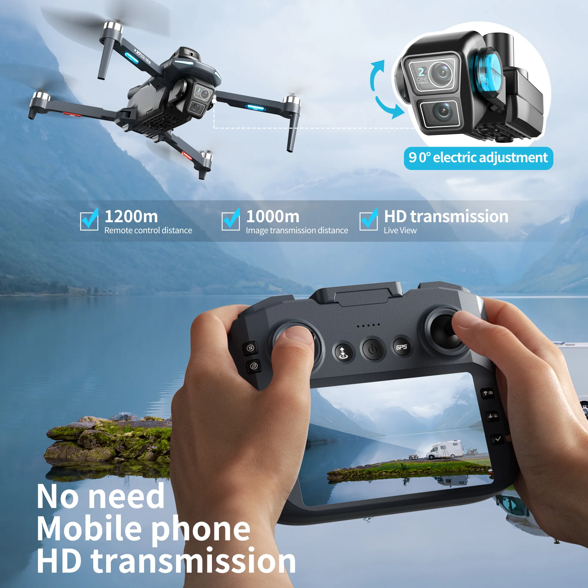 Drone Originale XT606 Professi - Drone Surveying recensione e prezzo