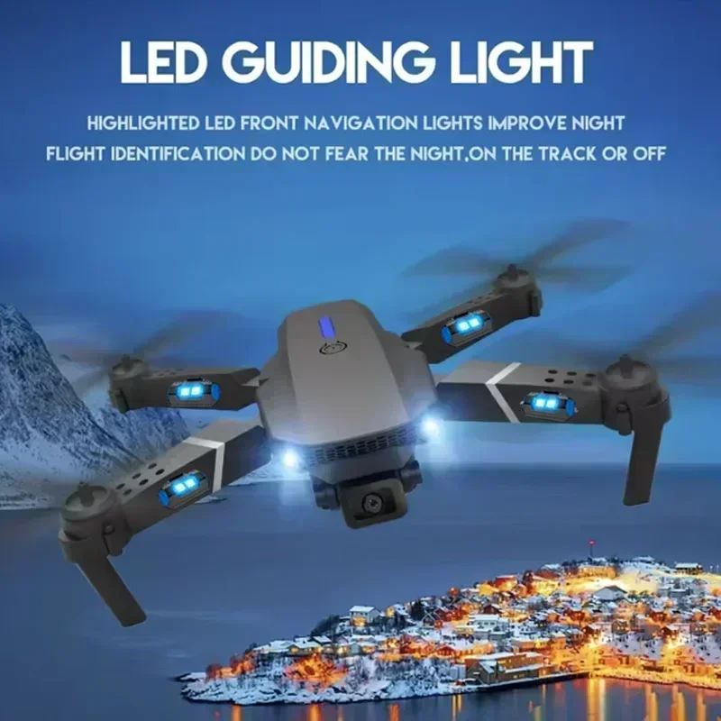 E88 Pro WIFI FPV Drone grandan - Drone Lidar recensione e prezzo