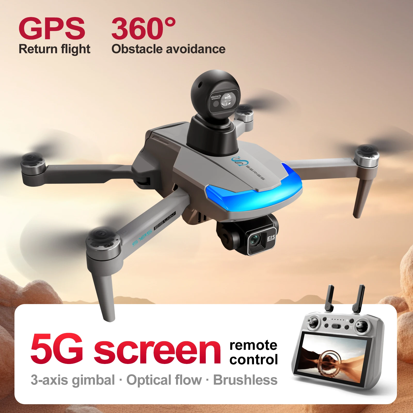 S185 Drone professionale 2.7K  - Drone Photogrammetry recensione e prezzo