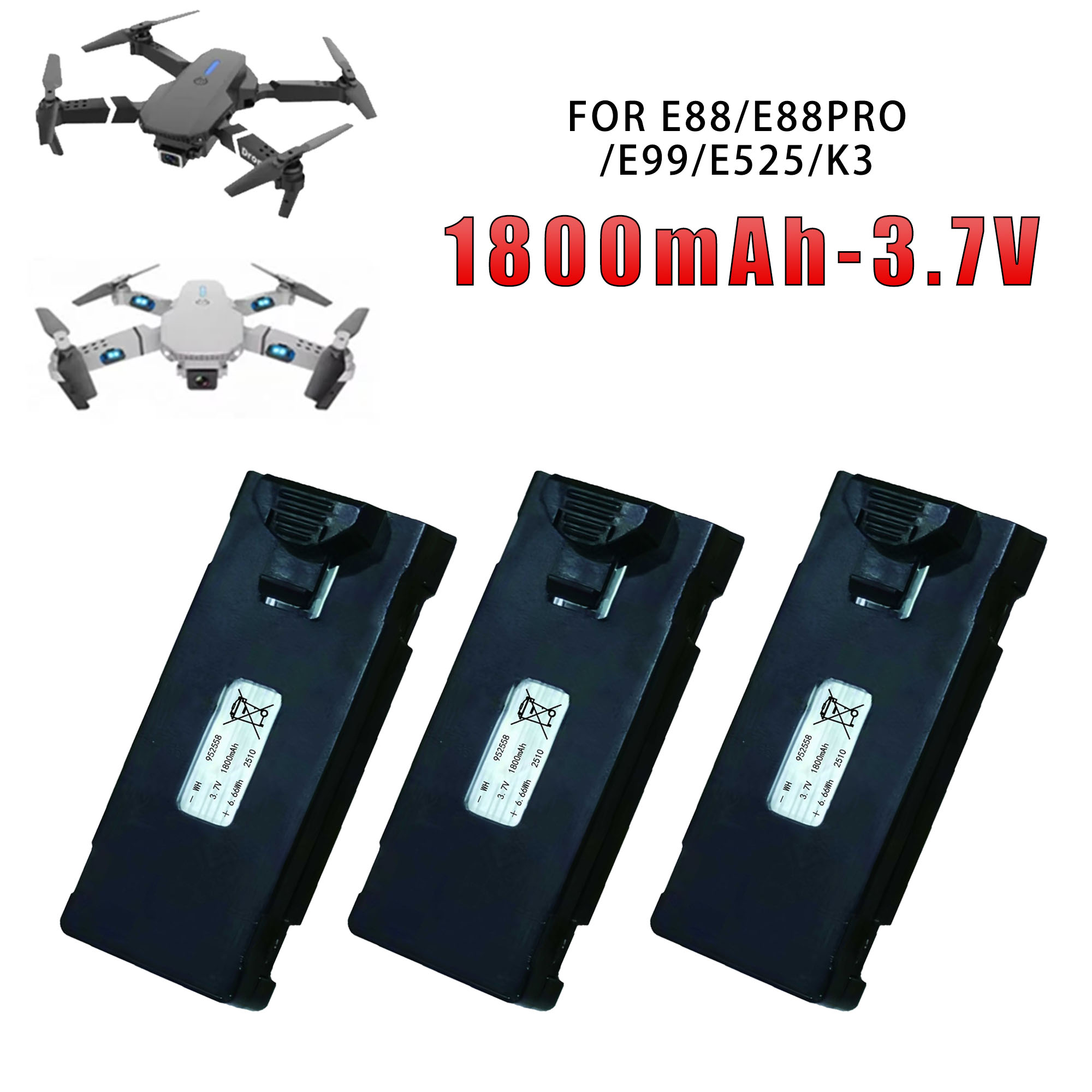 Batteria Universale Originale  - Eachine Drone E58 recensione e prezzo
