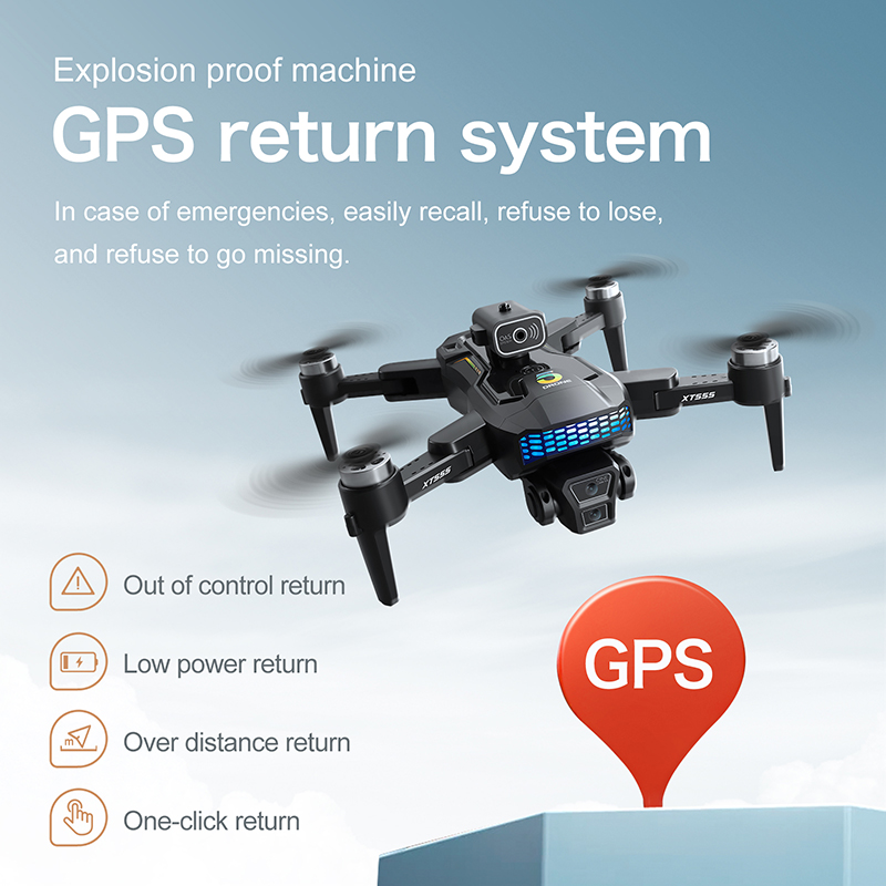Nuovo Drone RC XT555 GPS con D - Drone Multispectral recensione e prezzo