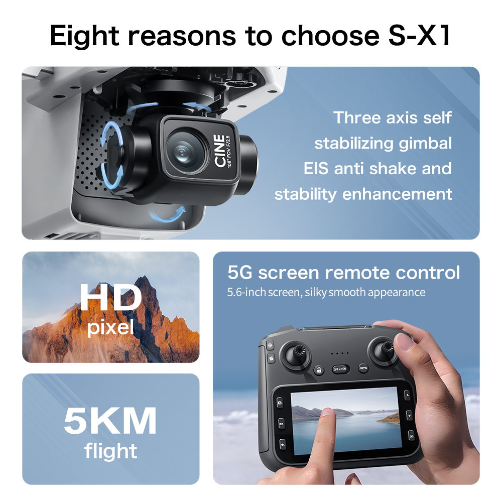 Offerta Speciale S-X1 MAX Dron - Drone Surveying recensione e prezzo